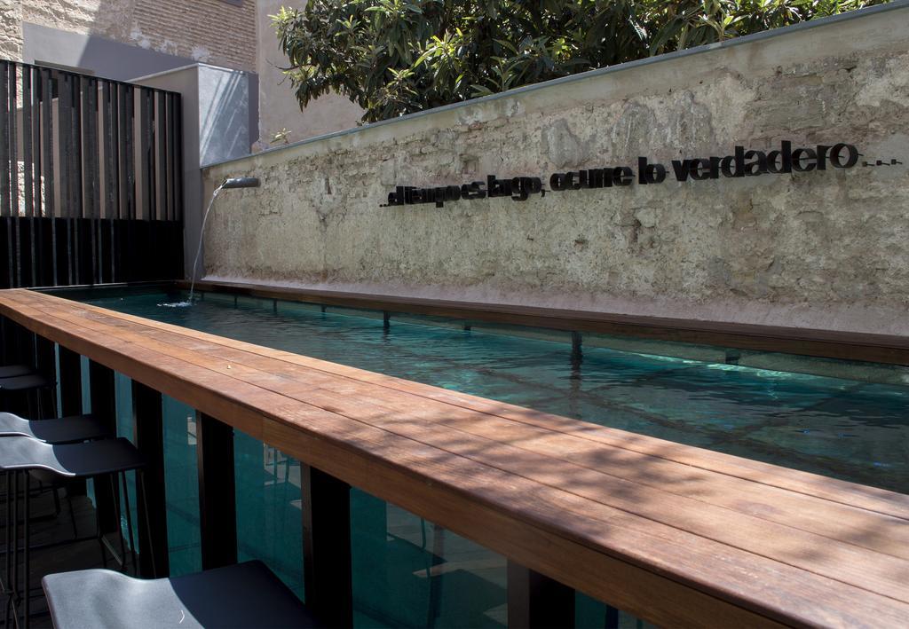 ולנסיה Caro Hotel מראה חיצוני תמונה The pool at the Museo Casa-Palacio de José Alfredo Jiménez Pla, in San Cristóbal de Las Casas, Chiapas, Mexico.
