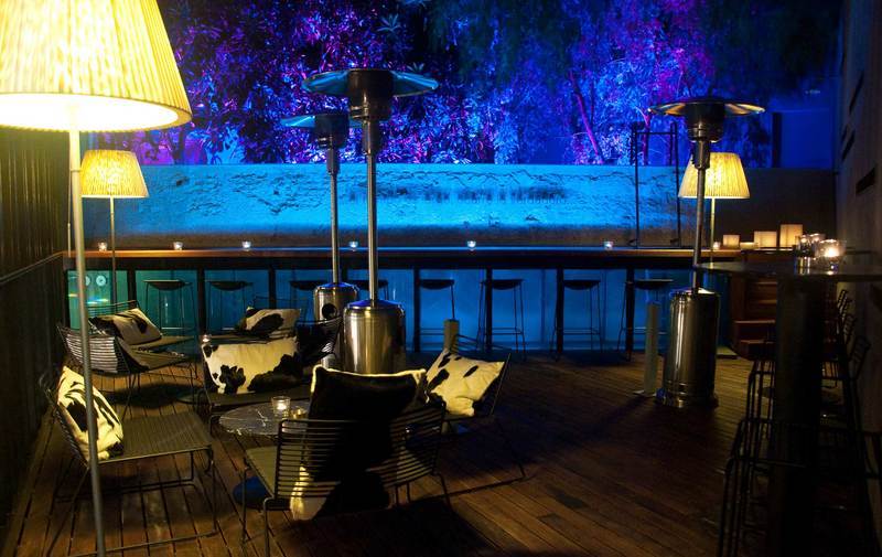 ולנסיה Caro Hotel מראה חיצוני תמונה The Sky Bar at the top of the hotel